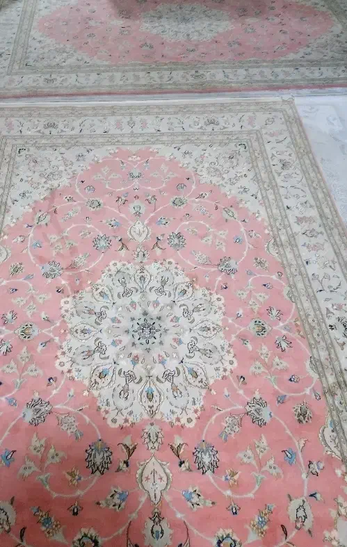 فرش دستباف گل ابریشم|فرش|ری, حمزهآباد|دیوار