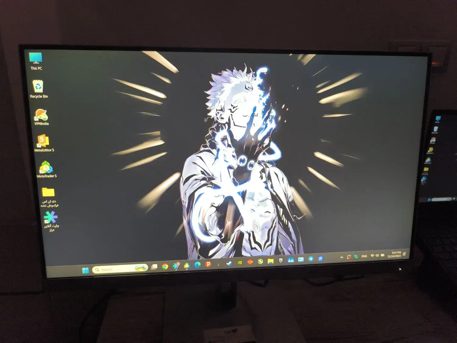 مانتیور 24 اینچ HP|قطعات و لوازم جانبی رایانه|شیراز, رکن‌آباد|دیوار