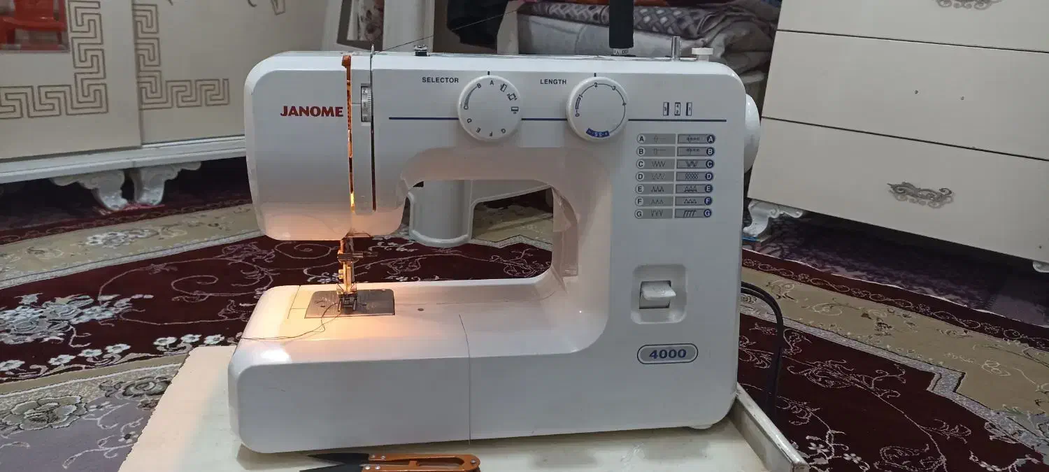 چرخ خیاطی ژانومه|چرخ خیاطی و ریسندگی|نقده, |دیوار