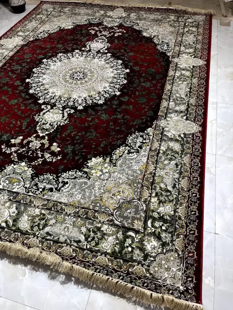 یک جفت فرش نه متری ۱۲۰۰شانه تراکم ۳۶۰۰|فرش|رباط‌کریم, رباط‌کریم|دیوار