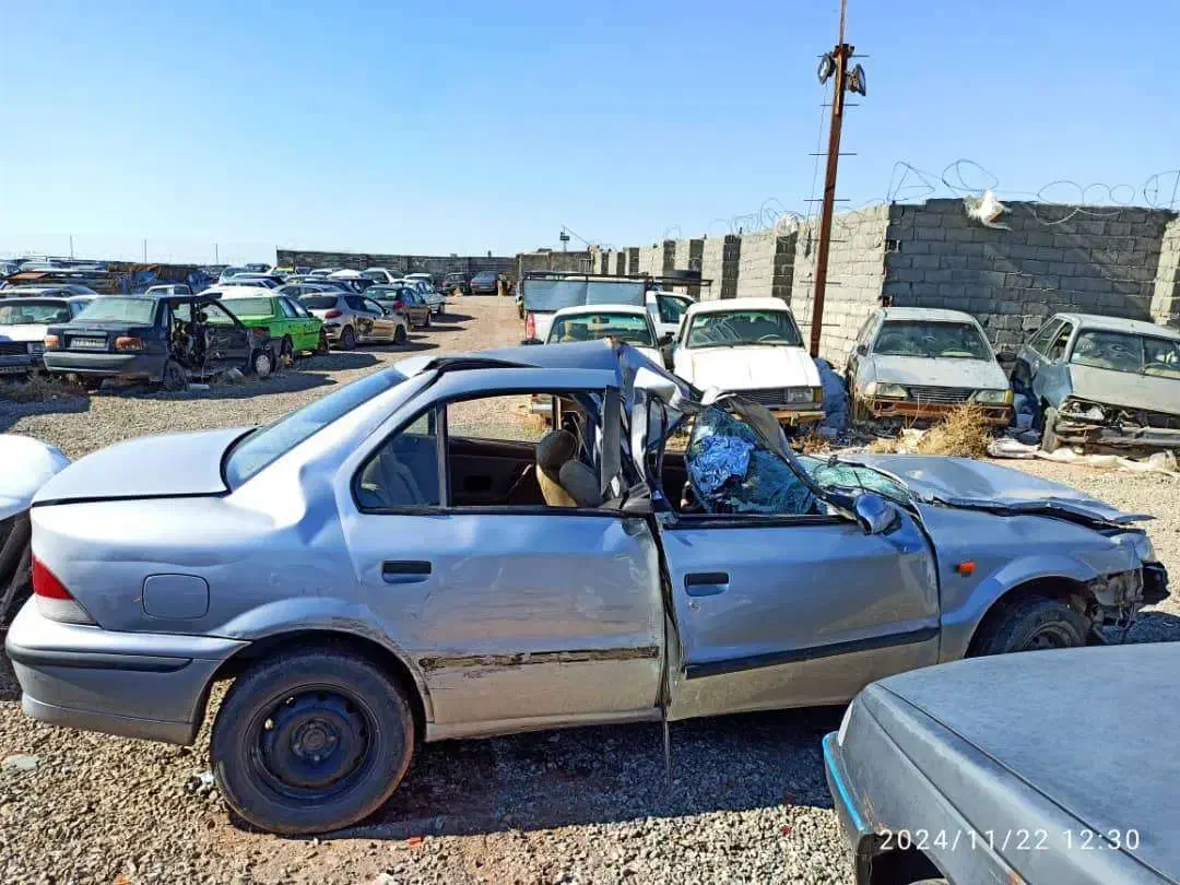 سمند ۸۷ تصادفی|خودرو سواری و وانت|تهران, نیکنام|دیوار