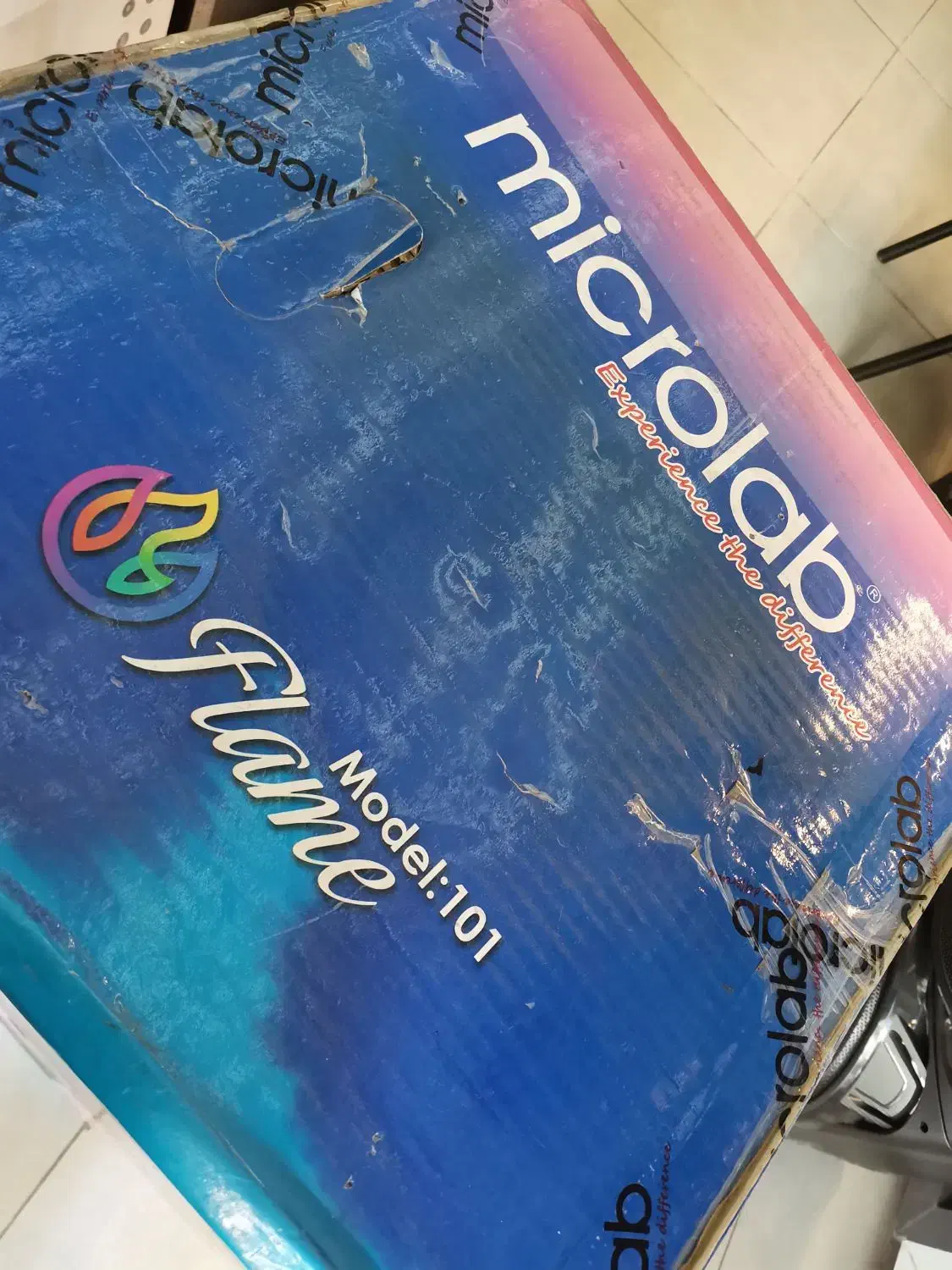 اسپیکر شارژی آکبند میکرولب FLAME 101|پخش‌کننده همراه|یزد, |دیوار