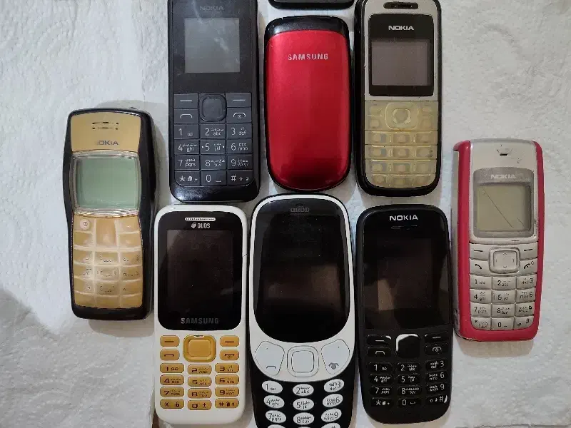 تعداد موبایل نوستالژی نوکیا اصلی|موبایل|تالش, هشتپر|دیوار
