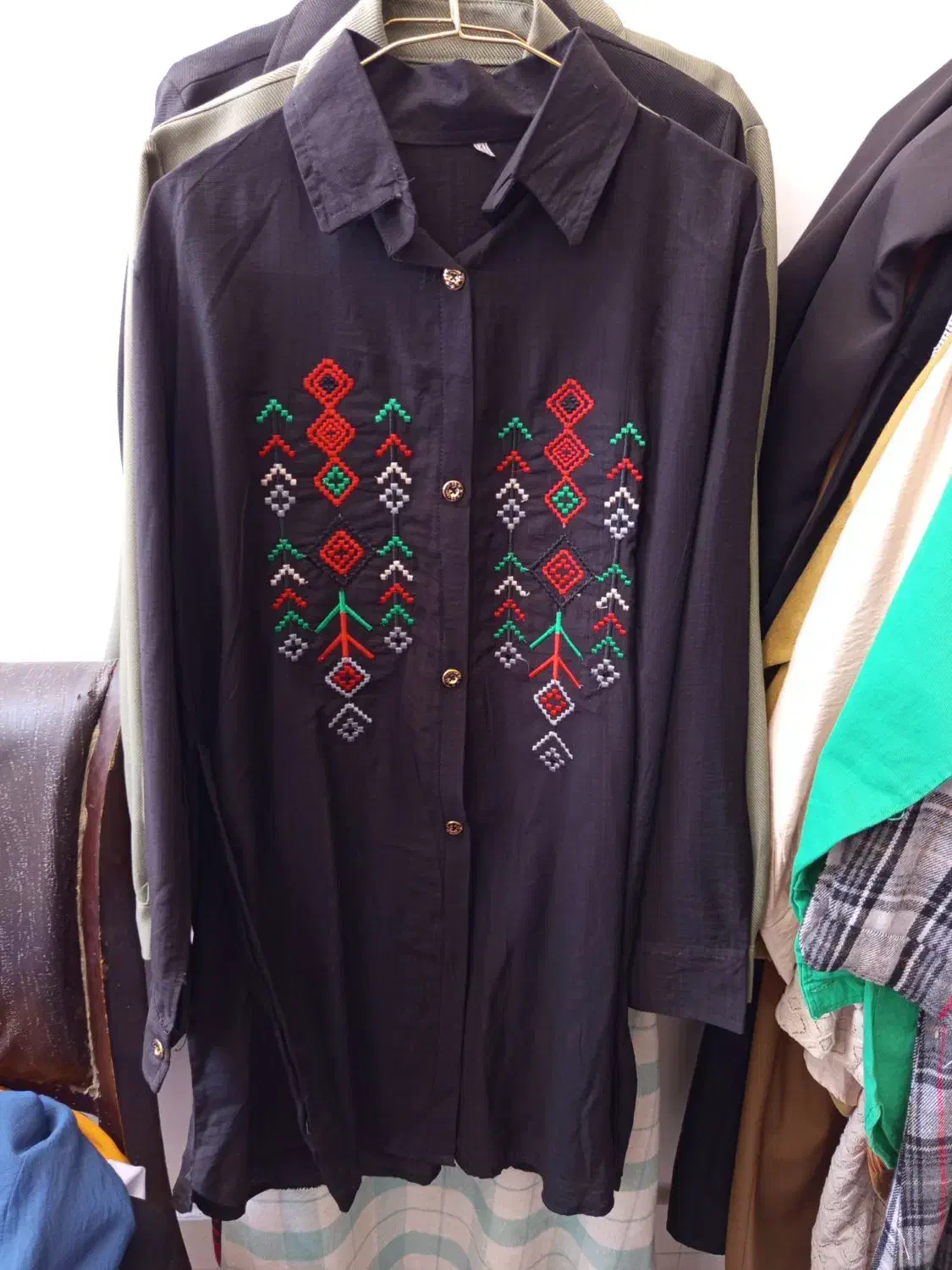 مانتو پاییزی نو بدون استفاده حراج|لباس|تایباد, |دیوار