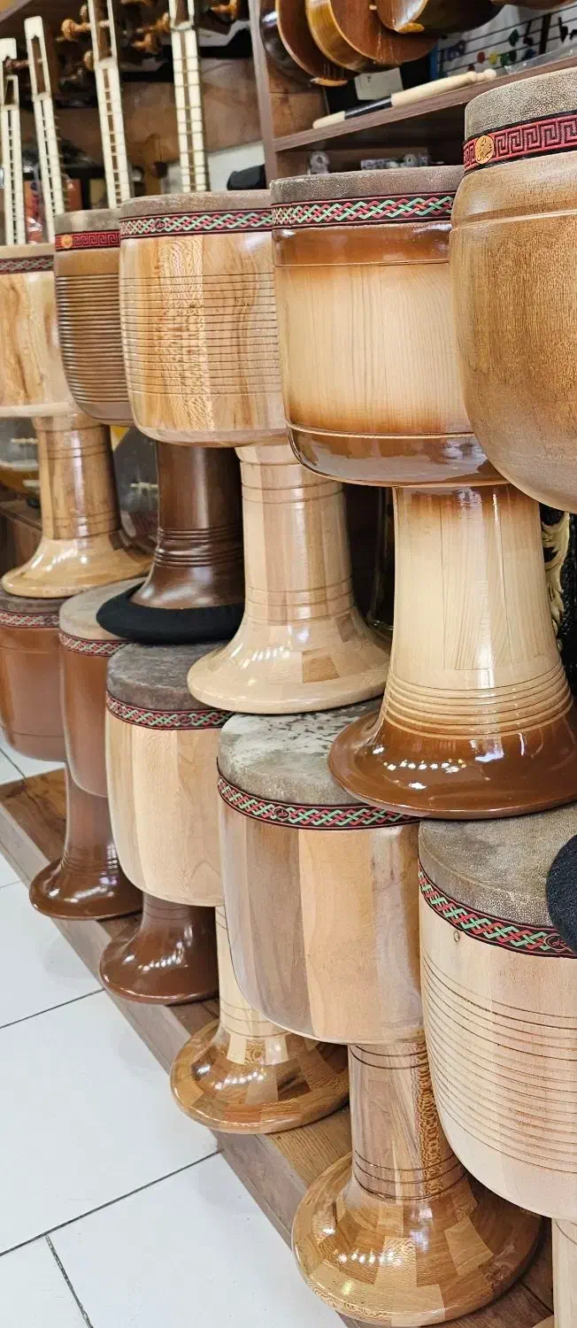 تبک حلمی|سازهای سنتی|محمدیه-قزوین, |دیوار