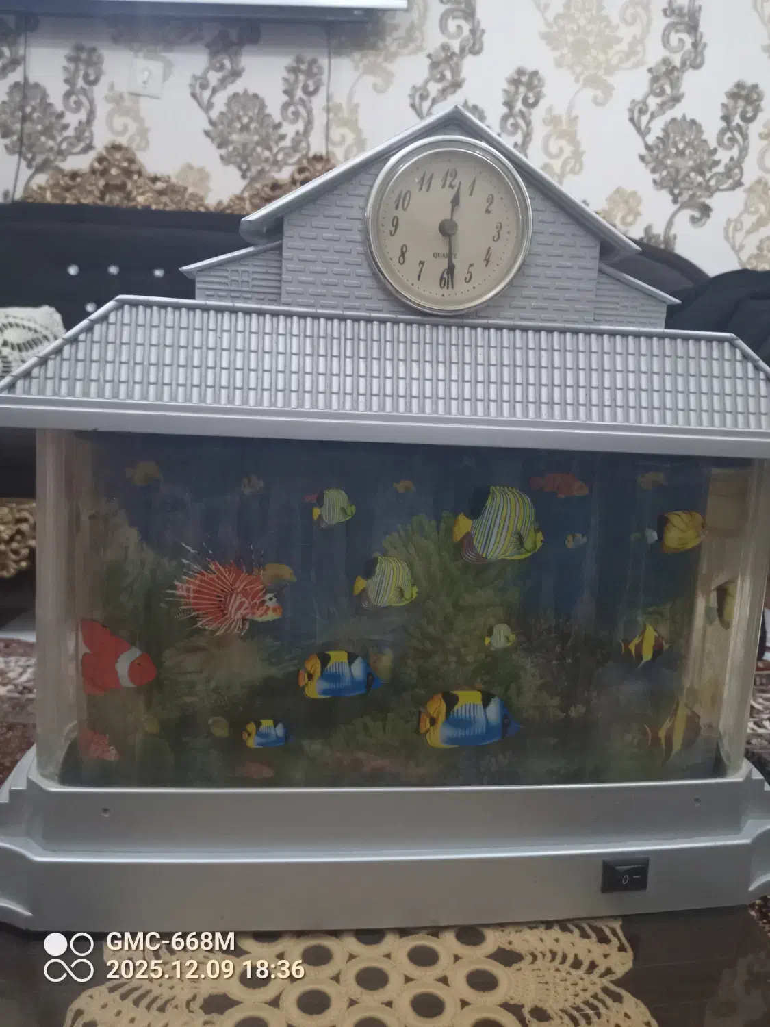 دوعددچراغ‌خواب‌اکواریومی|چراغ خواب و آباژور|همدان, |دیوار