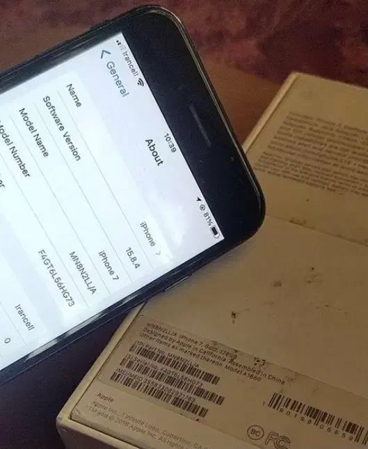 آیفون۷ پلمپ درحد باتری۱۰۰|موبایل|تهران, شمشیری|دیوار