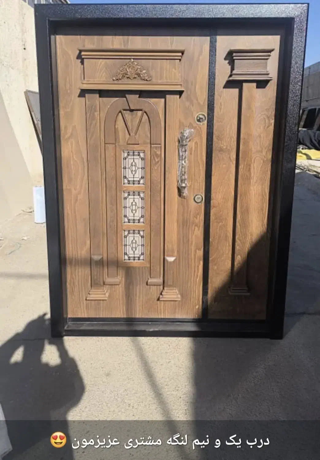 درب  ترمو ورتی گلس سکوریت ضد آب فنلاند|مصالح و تجهیزات ساختمان|هشتگرد, فاز ۱ مهستان|دیوار