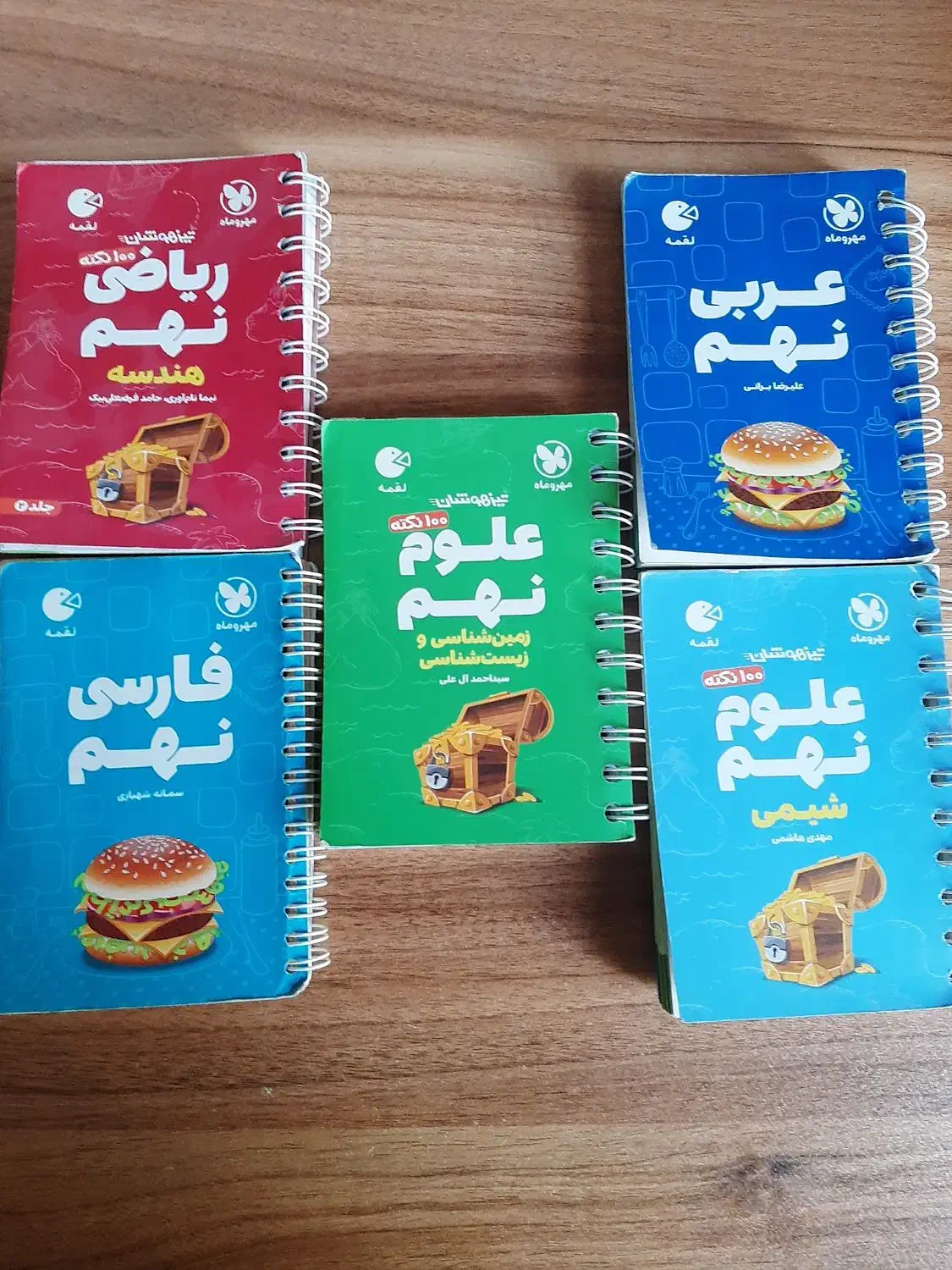 کتابچه پایه نهم|کتاب و مجله آموزشی|رشت, رشتیان|دیوار