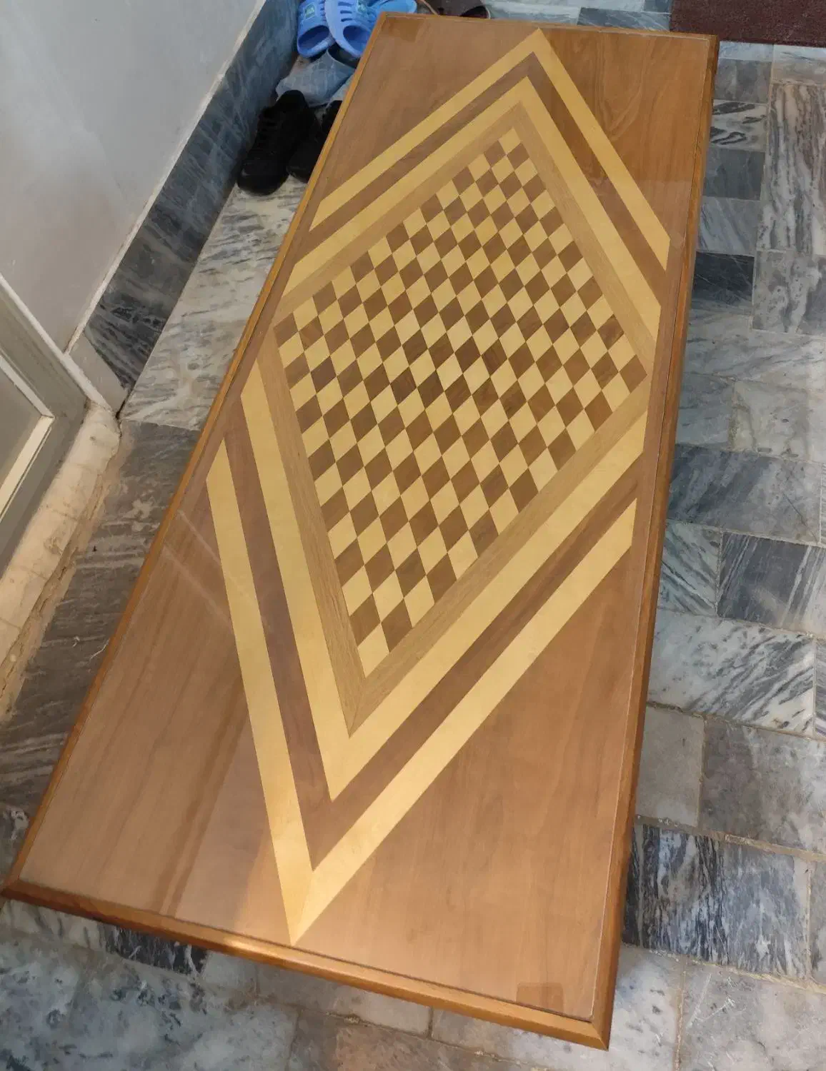 میز با چوب گردو|مبلمان خانگی و میز عسلی|بروجرد, |دیوار