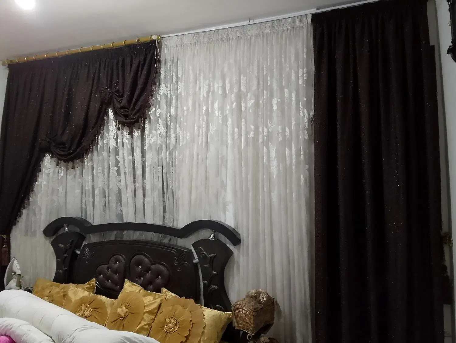 پرده پذیرایی|پرده، رانر، رومیزی|مشهد, گلبرگ|دیوار