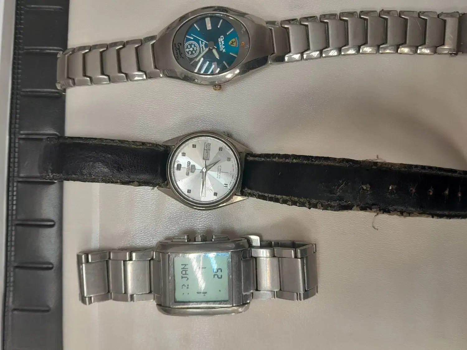 ساعت سیکو 5عقربه شبرنگ ۲۱ جواهر|ساعت|بیرجند, |دیوار