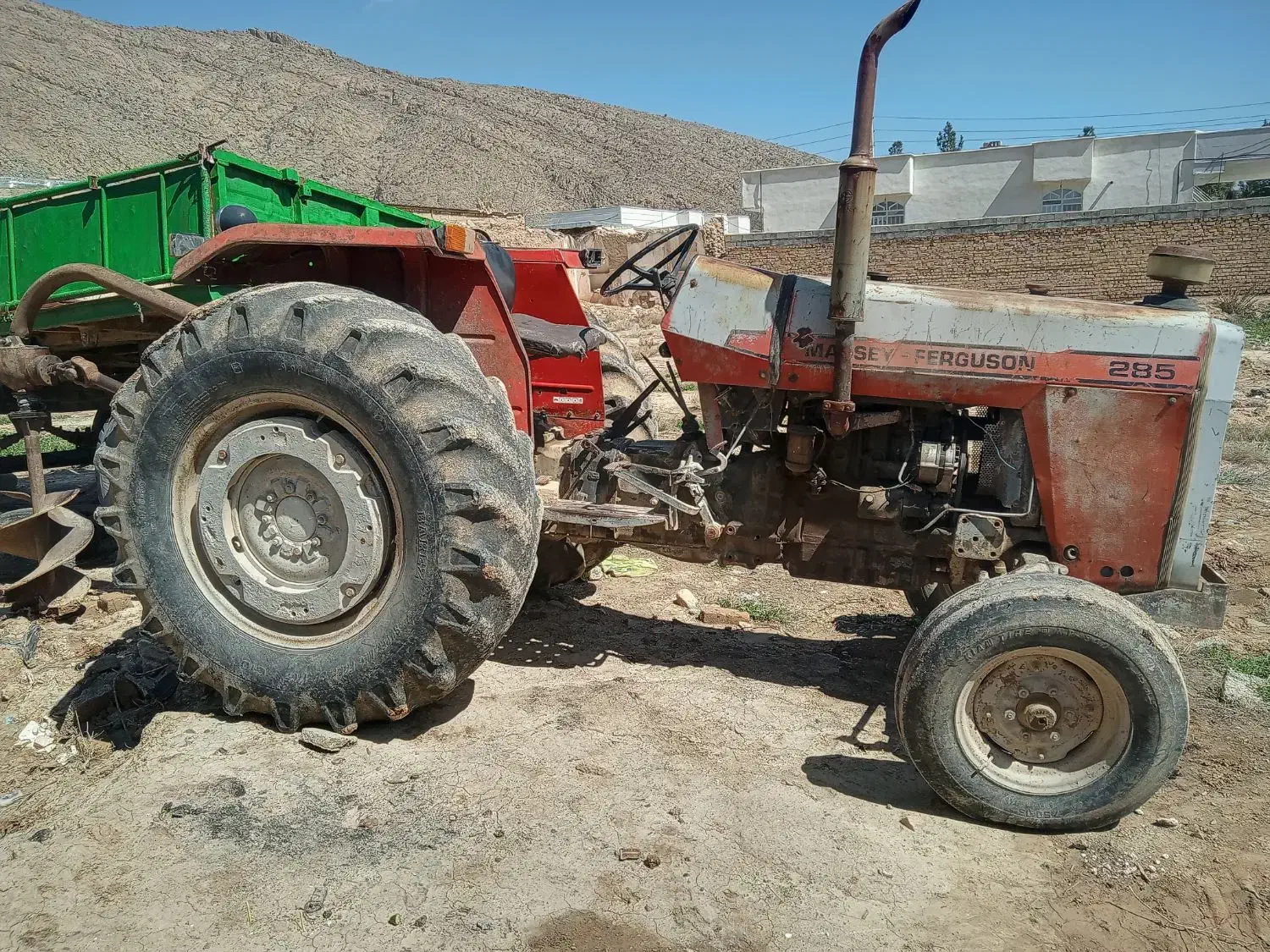 تراکتور فرگوسن مدل 79 تریلی وچاله کن|خودرو سنگین|ارسنجان, |دیوار