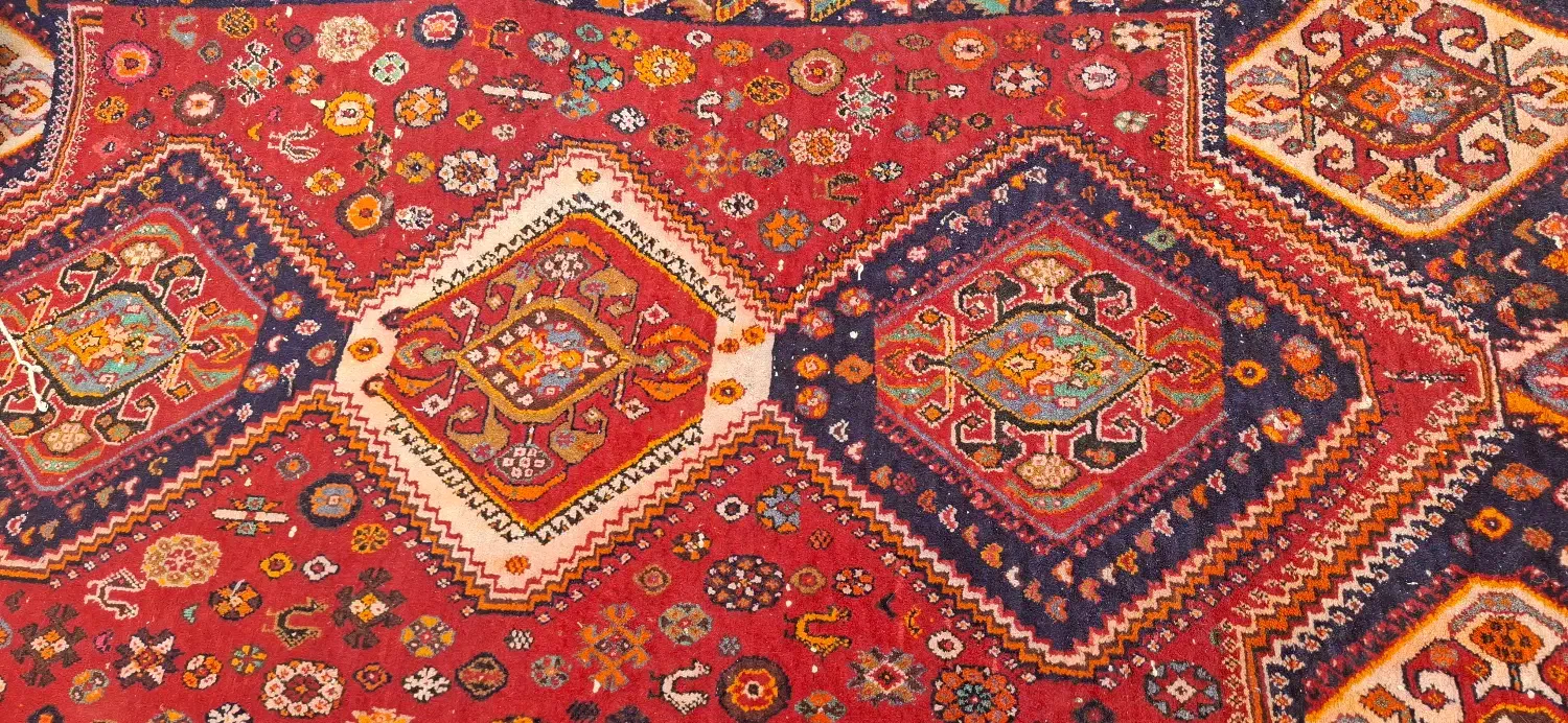 فرش دستباف|فرش|شیراز, مسلم|دیوار