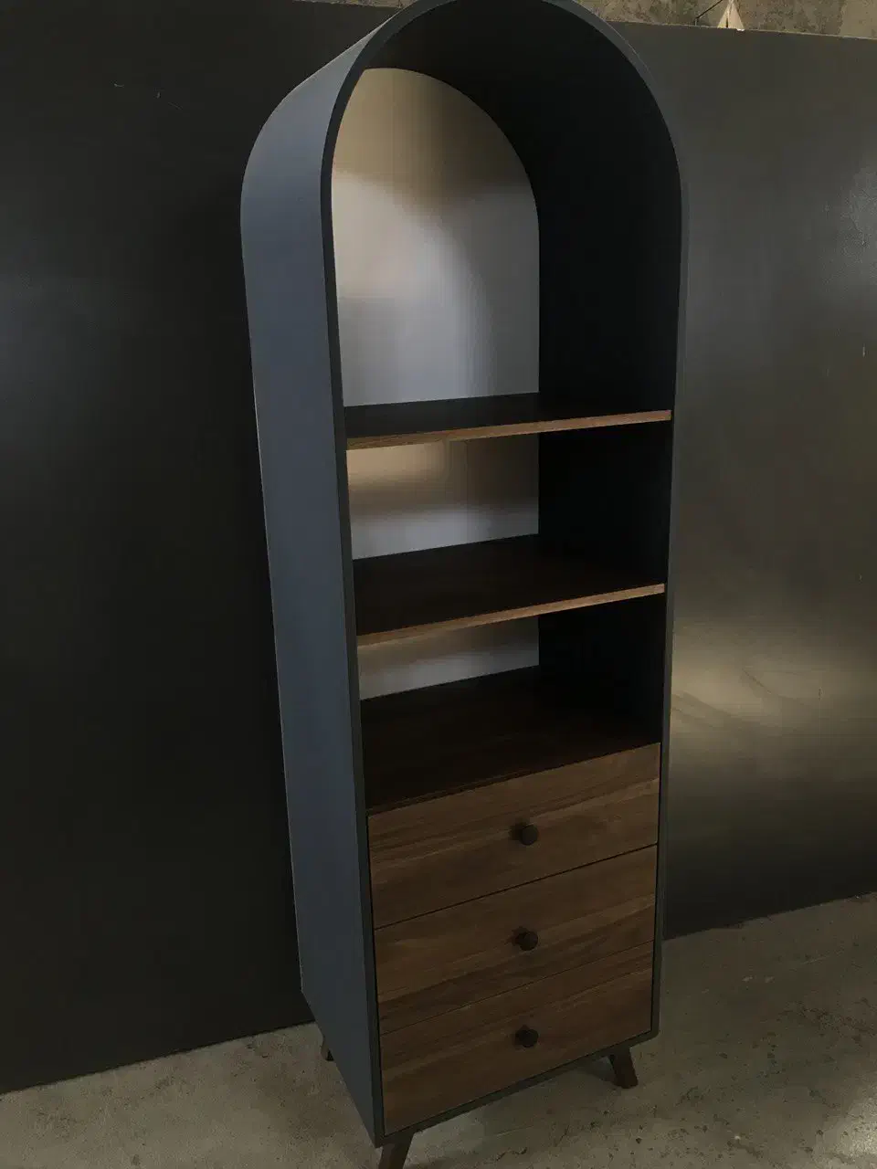 کتابخانه|کتابخانه، شلف، قفسه‌های دیواری|نظرآباد, نظرآباد|دیوار