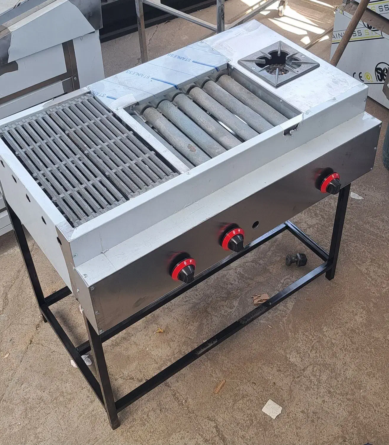 فر ساندویچی ۵ کاره ، سنگ استیک چدن ، فرساندویچی|کافی‌شاپ و رستوران|تهران, دبستان|دیوار