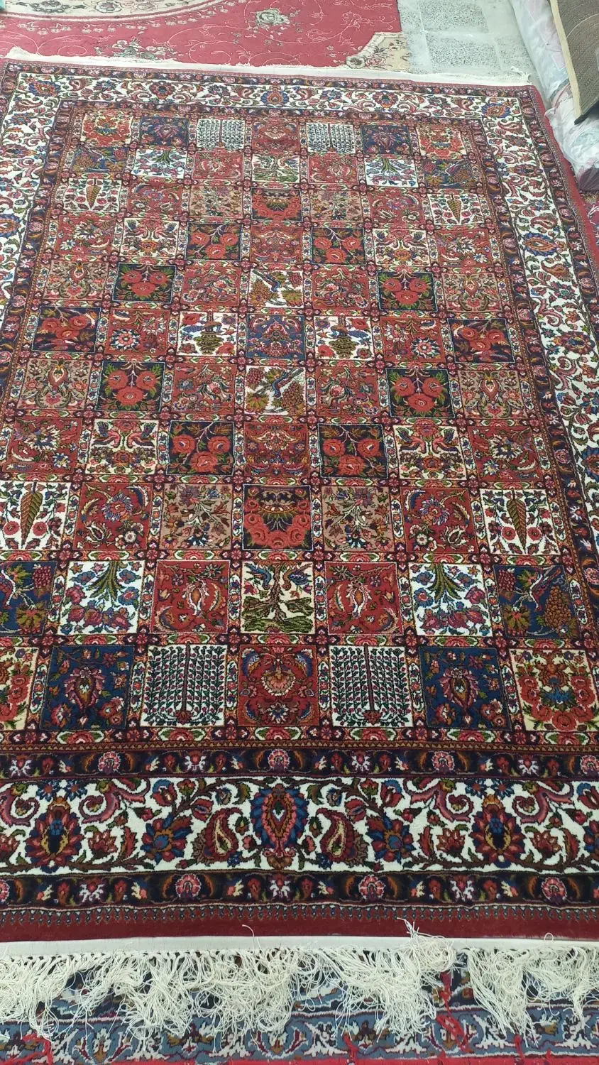 قالی دستباف خشت ریزچالشتری(جهادی)|فرش|شهرکرد, |دیوار