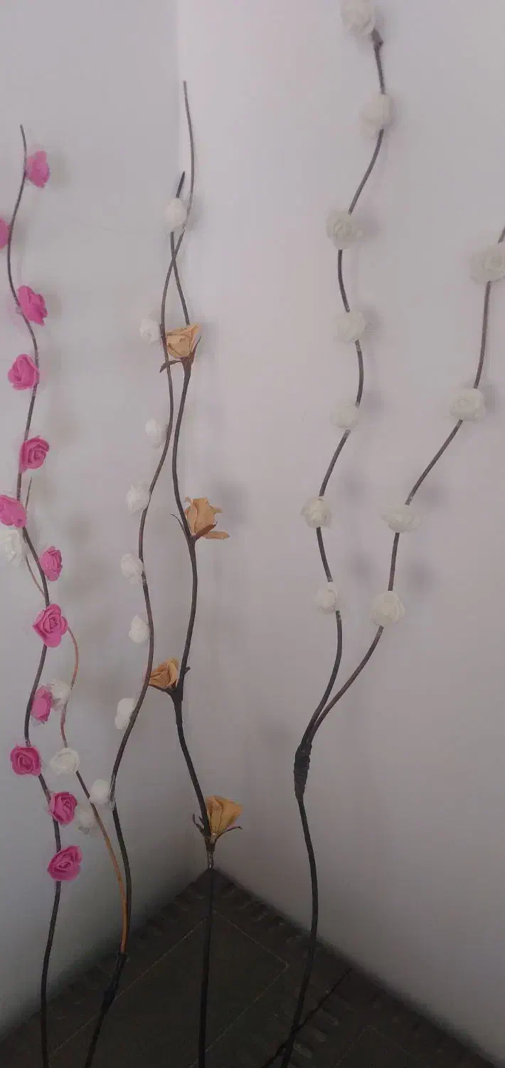 شاخه گل|گل مصنوعی|ایلام, |دیوار