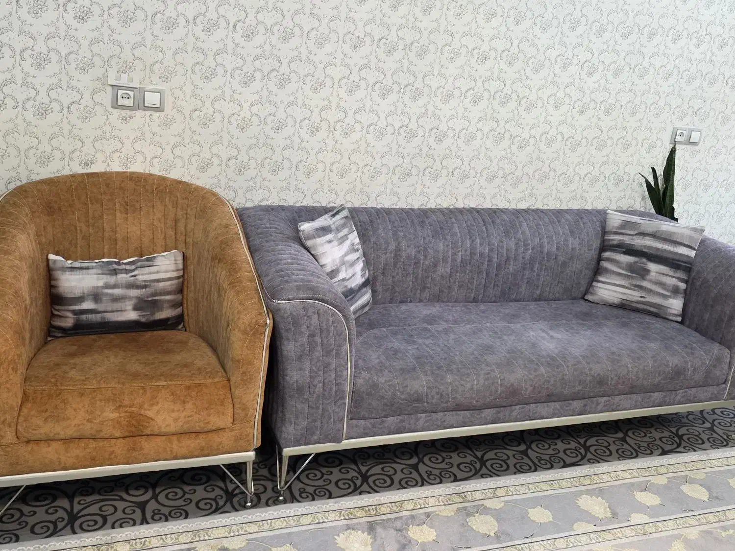 مبل ۸ نفره|مبلمان خانگی و میز عسلی|مریوان, |دیوار