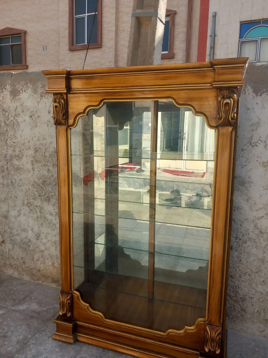 ویترین و میز تلویزیون|بوفه، ویترین، کنسول|خمینی‌شهر, |دیوار