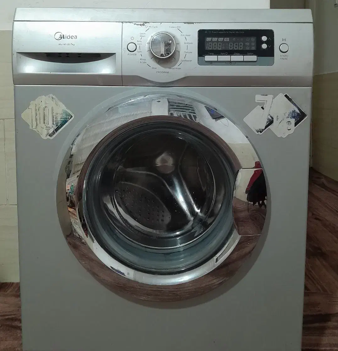 ماشین لباسشویی ۷کیلویی میدیا|ماشین لباسشویی و خشک‌کن لباس|شیراز, قلعه نو|دیوار