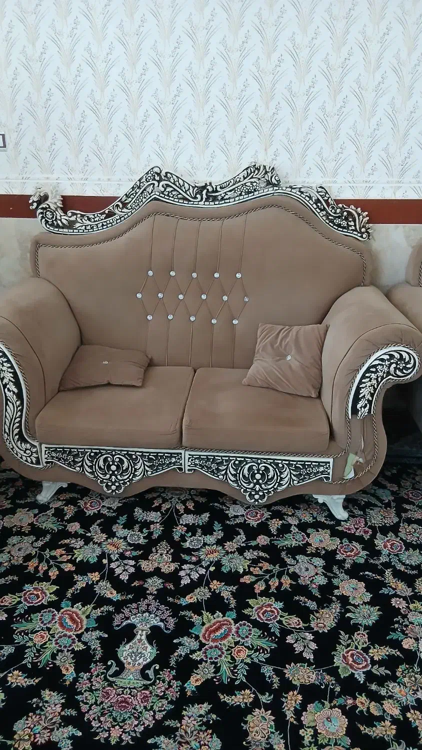 مبل هفت نفره|مبلمان خانگی و میز عسلی|ایوان, |دیوار