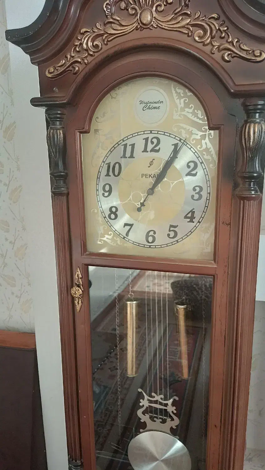 ساعت ایستاده|ساعت دیواری و تزئینی|اصفهان, قهجاورستان|دیوار