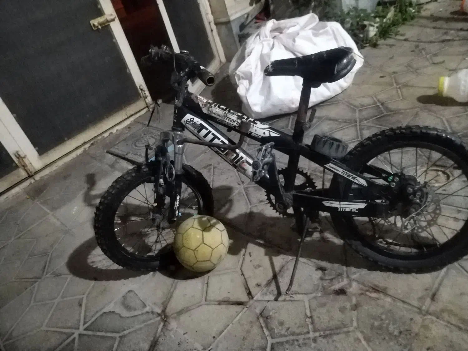 دوچرخه دنده ای تنه اصلی ترمز دیسکی سایز 16|دوچرخه، اسکیت، اسکوتر|بیرجند, |دیوار