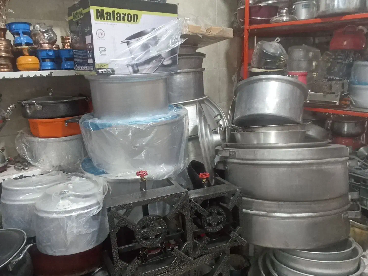 ظروف روحی و تفلون|ظروف پختوپز|خمین, |دیوار