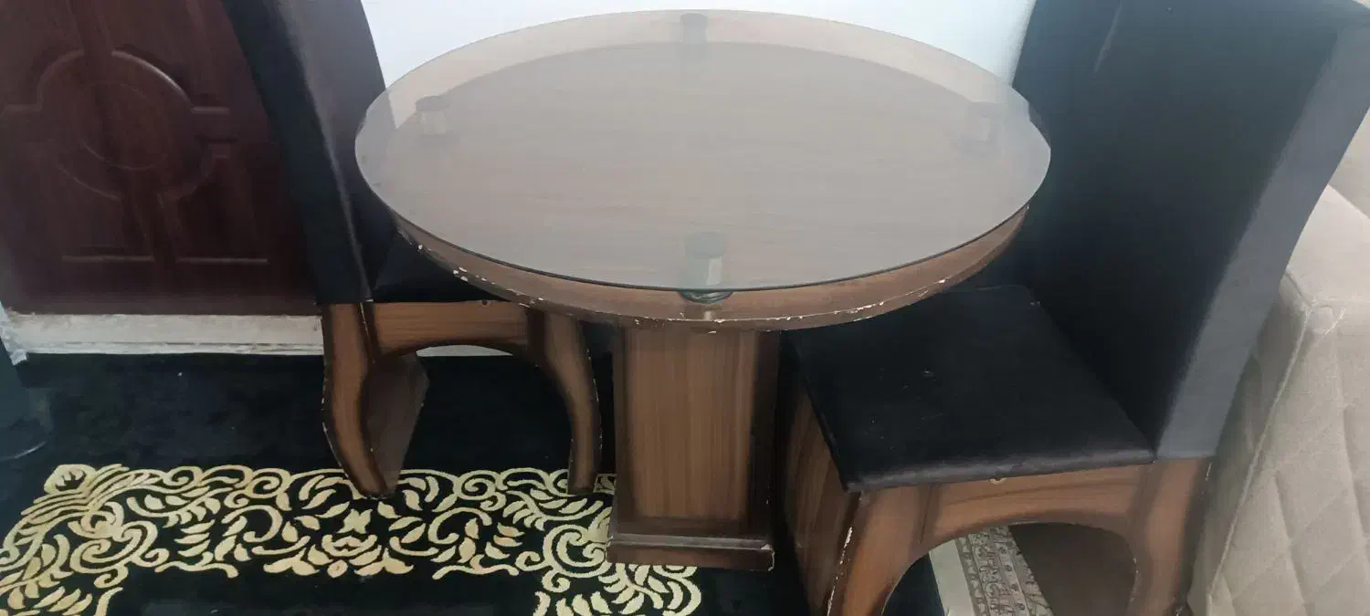 میز نهار خوری 4نفره|میز و صندلی غذاخوری|مشهد, یاس|دیوار