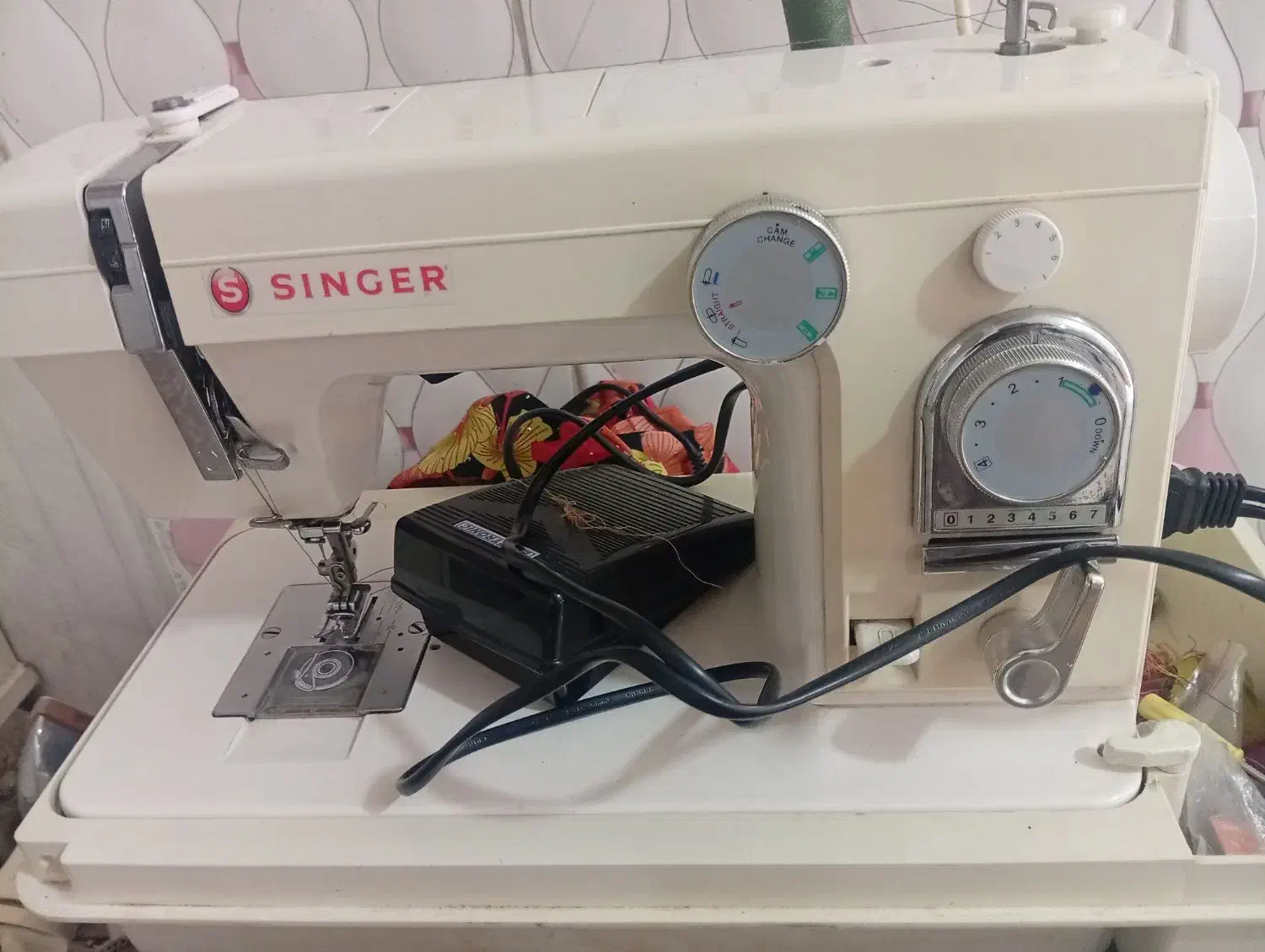 چرخ خیاطی ژانمه|چرخ خیاطی و ریسندگی|قشم, |دیوار