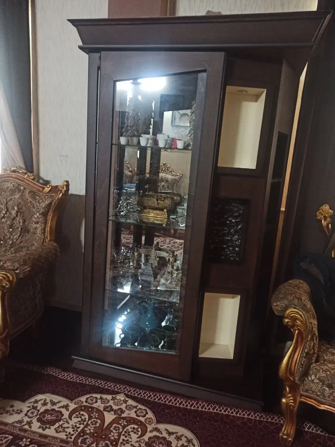 بوفه در حد نو|بوفه، ویترین، کنسول|لنگرود, |دیوار