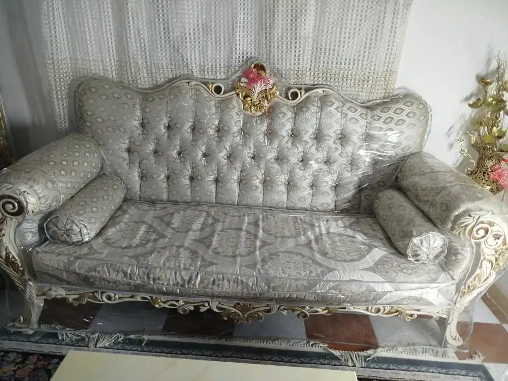 مبل سلطنتی با میز عسلی|مبلمان خانگی و میز عسلی|زنجان, |دیوار