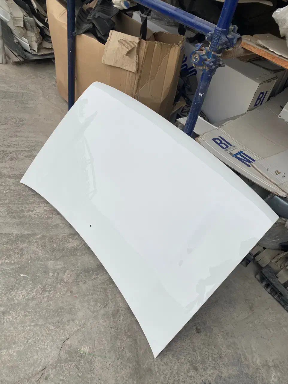 گلگیر و کاپوت پراید سفید نقره ای|قطعات یدکی و لوازم جانبی|گرگان, |دیوار