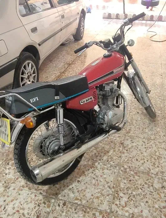 موتور125چراغ گرد|موتورسیکلت|کرمانشاه, |دیوار