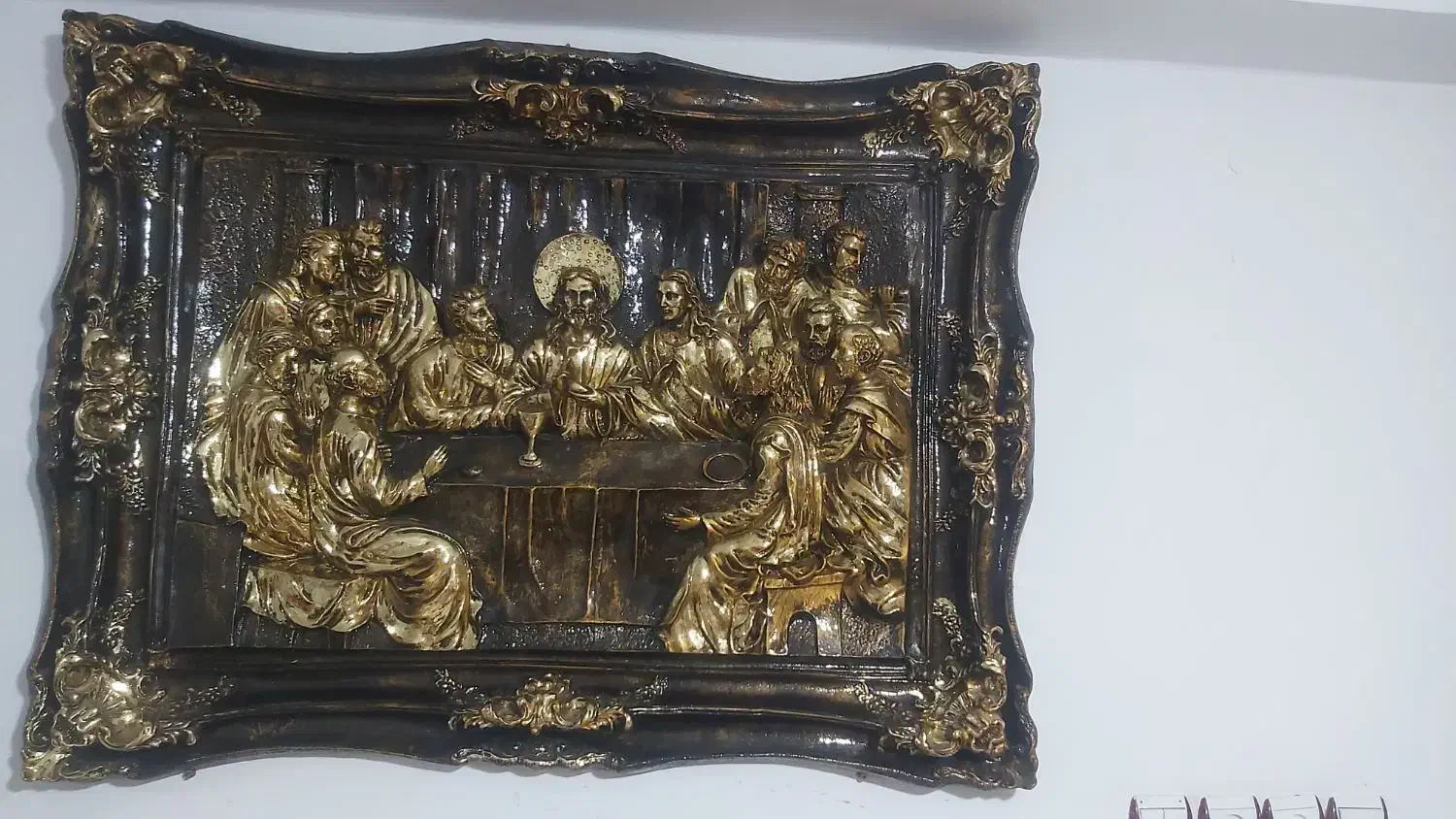 تابلوشام آخر|تابلو، نقاشی، عکس|هشتگرد, شهرک راه آهن|دیوار