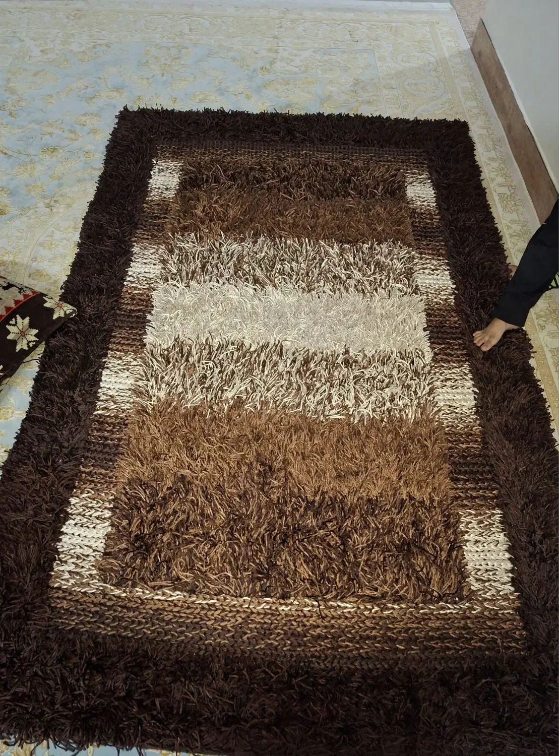 دو عدد گلیم فرش در حد نو|فرش|نورآباد ممسنی, |دیوار