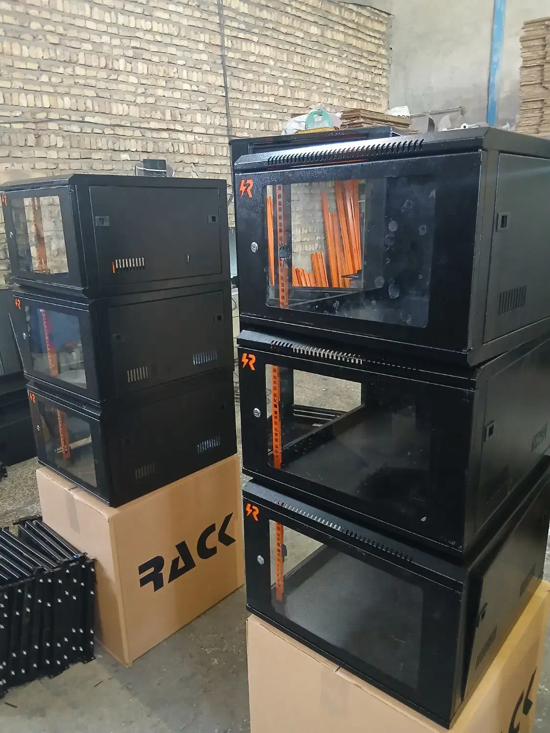 رک دیواری ۶ یونیت ورق ضخیم قیمت اقتصادی ارسال فوری|مودم و تجهیزات شبکه|تهران, لاله زار|دیوار