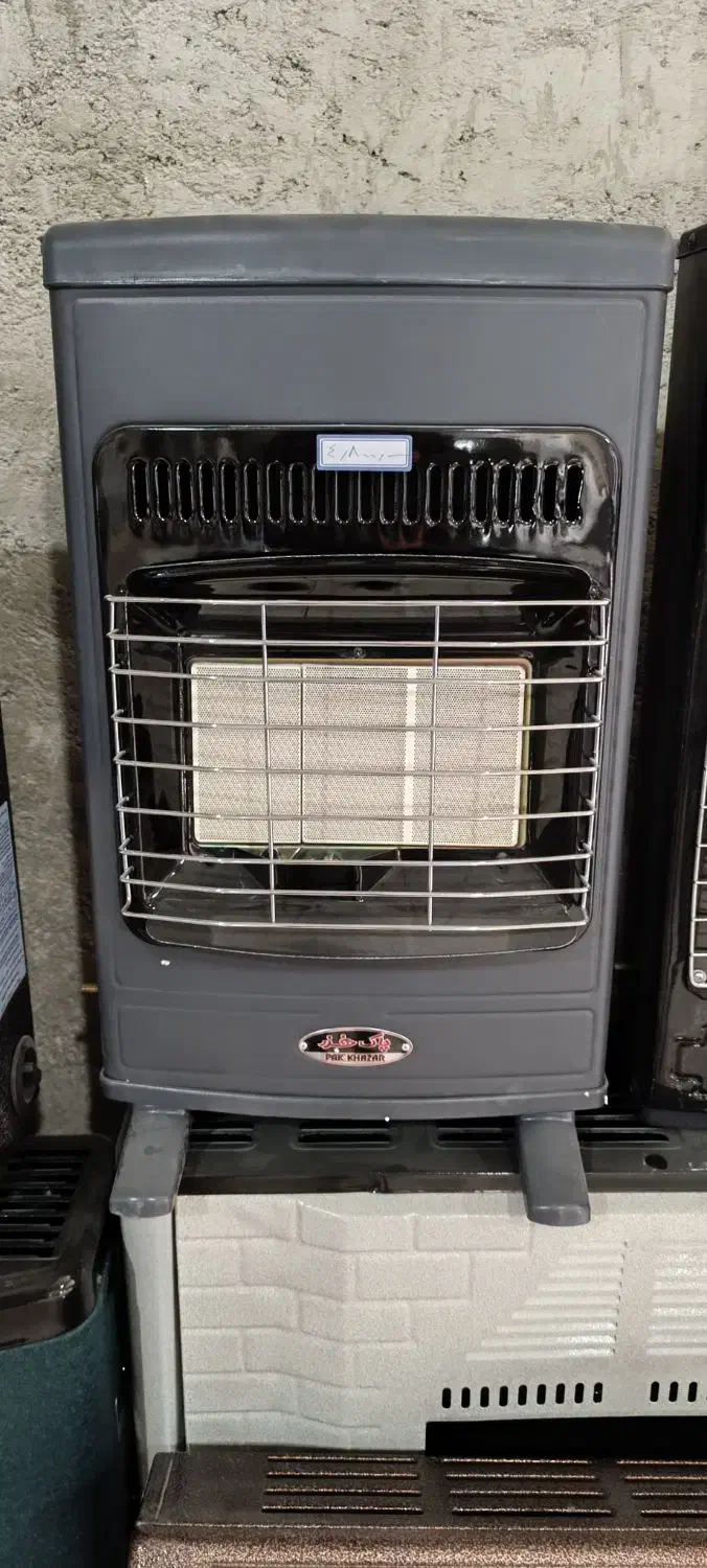 بخاری مرکزی نمایشگاه شعله ی سنسور دار پاک خزر|بخاری، هیتر، شومینه|شیراز, کفترک|دیوار