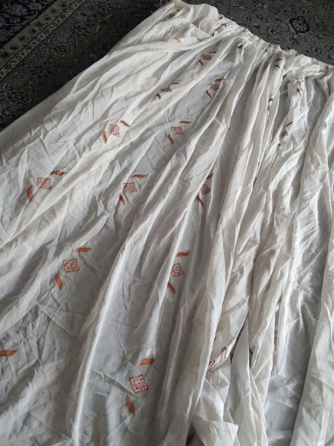 پرده ۱۰متر|پرده، رانر، رومیزی|مشهد, شفا|دیوار