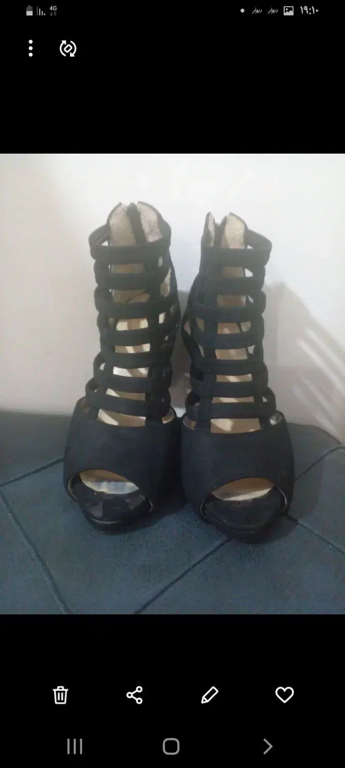 کفش سایز ۳۸|کیف، کفش، کمربند|خمین, |دیوار