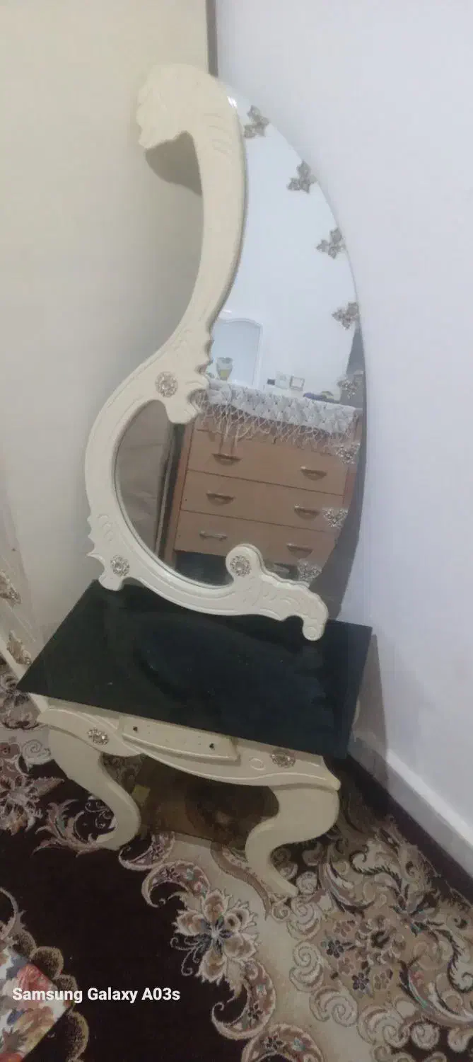 آینه وشعمدانی|بوفه، ویترین، کنسول|زاهدان, |دیوار