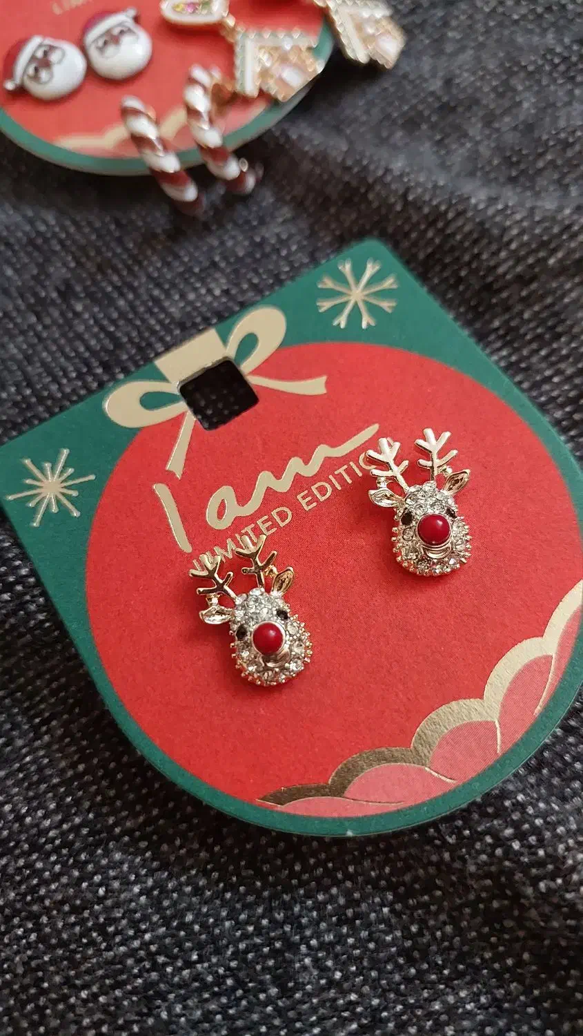 تعدادی گوشواره کریسمسی|بدلیجات|رشت, کوی حسینی|دیوار