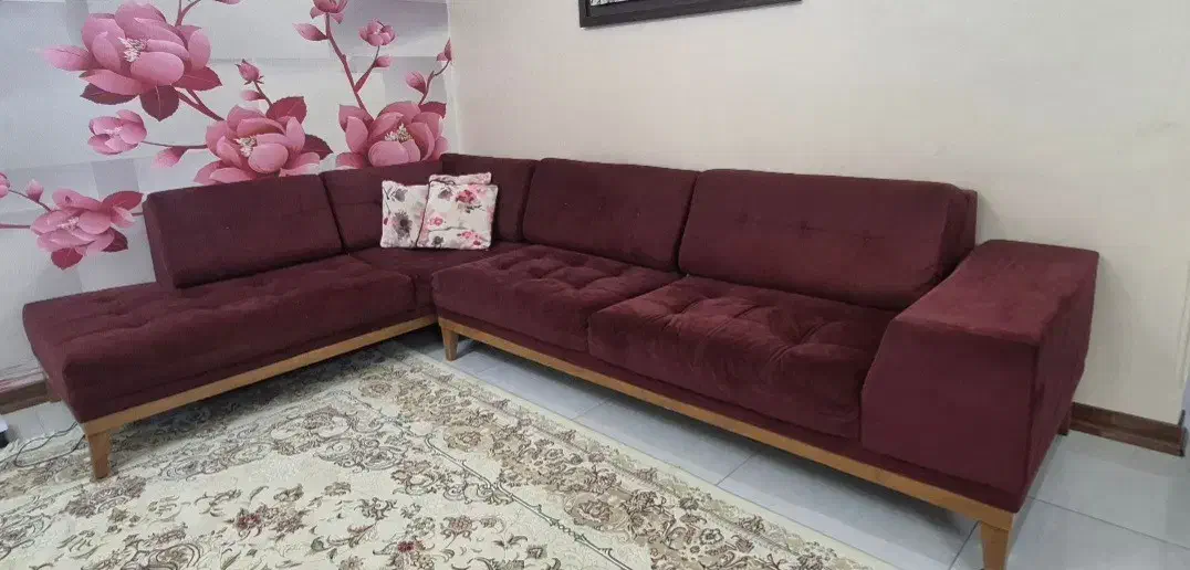 مبل راحتی ال|مبلمان خانگی و میز عسلی|کرج, فاز ۴ مهرشهر|دیوار