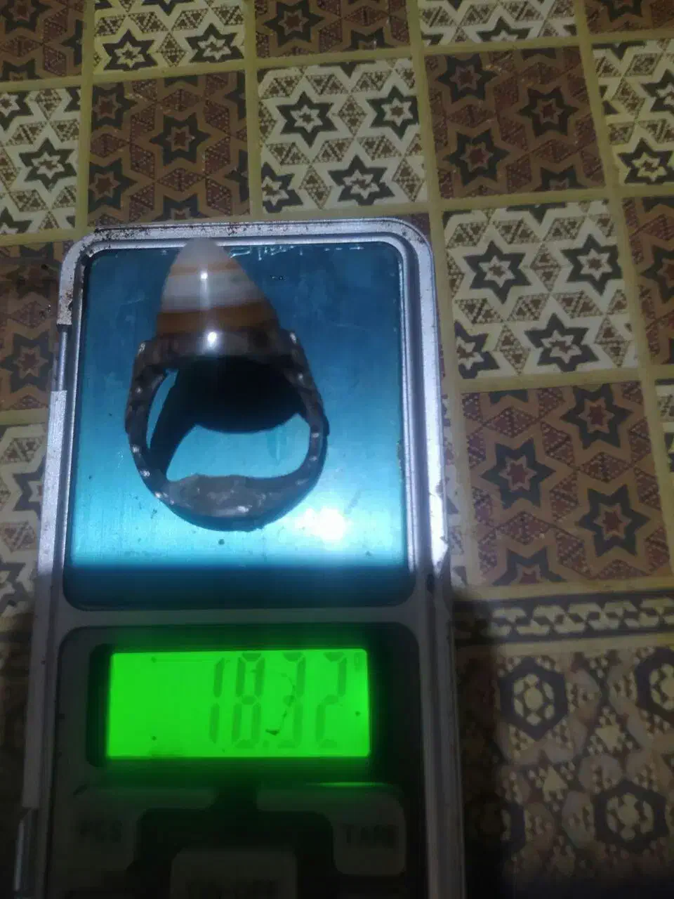 انگشتر یاقوت ، بابا قوری ، قدیمی سنگ قیمتی|جواهرات|گرگان, |دیوار