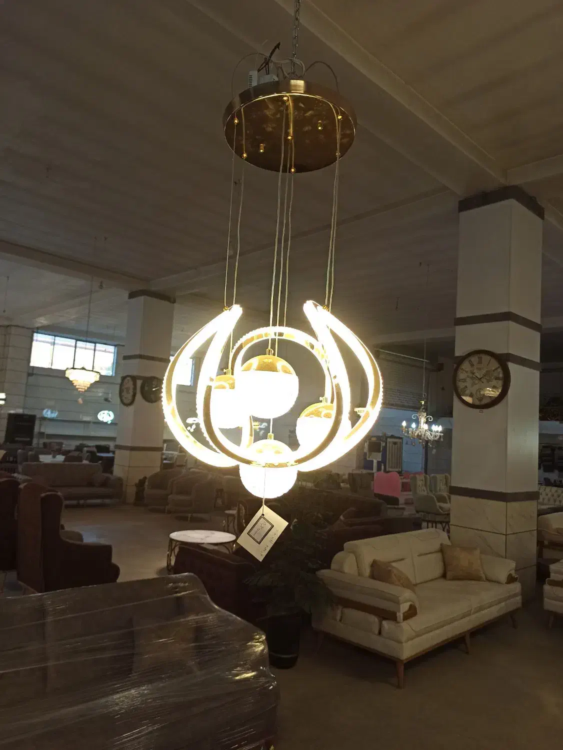 لوستر اسپورت مینی مال|لوستر و چراغ آویز|سنندج, |دیوار