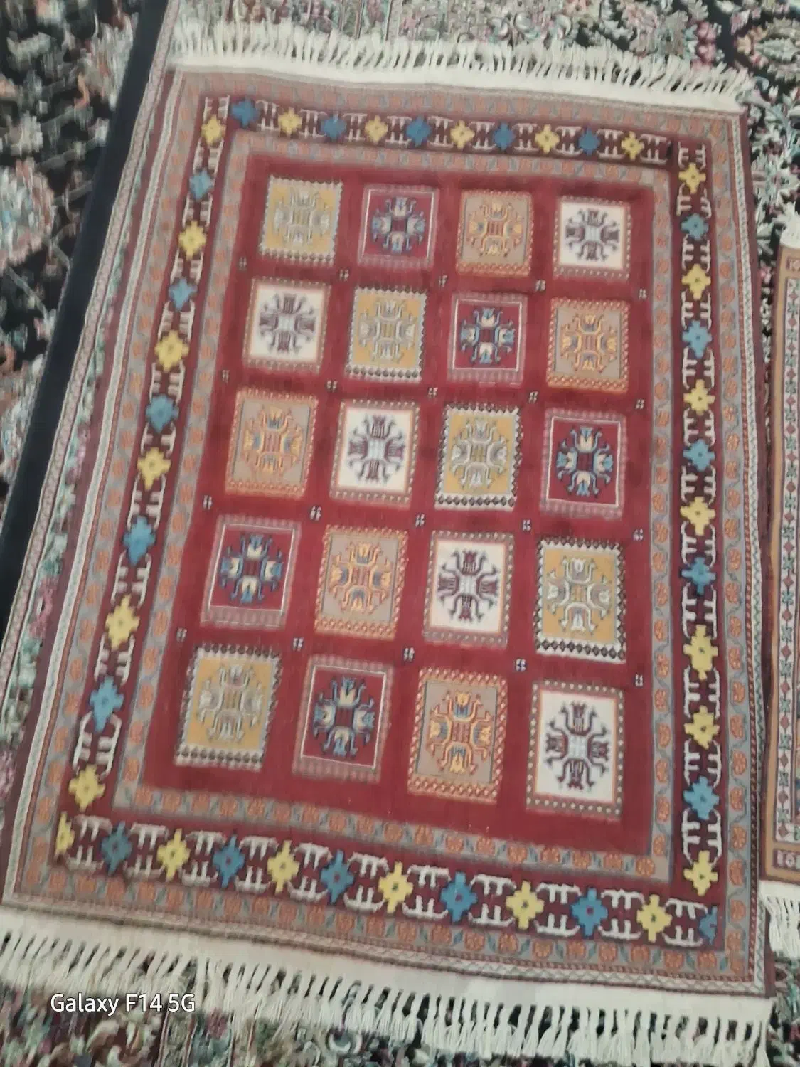 فرش دست بافت محلی|فرش|سیرجان, |دیوار