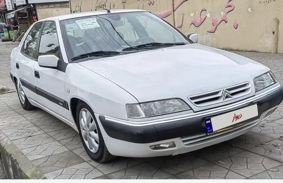 زانتیا سفید 86 تمیز|خودرو سواری و وانت|قائم‌شهر, |دیوار