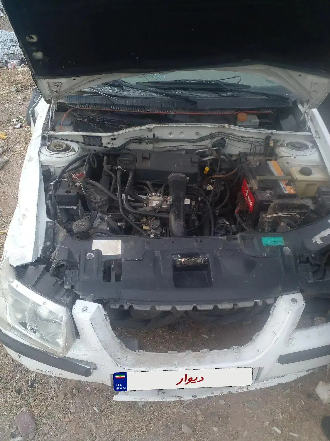 سمندتصادفیLx|خودرو سواری و وانت|اهر, |دیوار