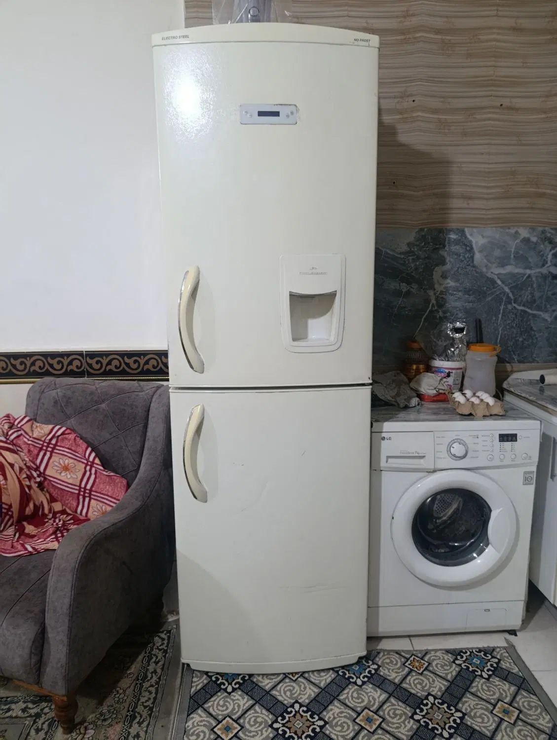 یخچال  دودر الکترو استیل|یخچال و فریزر|مشهد, انصار|دیوار